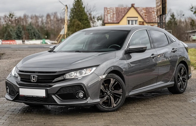 Honda Civic cena 62900 przebieg: 91000, rok produkcji 2018 z Radom małe 407